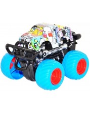 Παιδικό παιχνίδι Raya Toys - Jeep με περιστροφή 360 μοιρών, μπλε -1