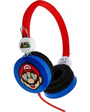 Παιδικά ακουστικά OTL Technologies - Core Super Mario,μπλε/κόκκινο -1