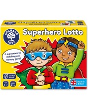 Παιδικό εκπαιδευτικό παιχνίδι Orchard Toys - Lotto Υπερήρωες -1