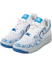 Παπούτσια Nike -  Air Force 1 Crater Flyknit,  λευκό/μπλε