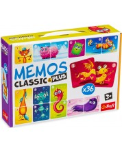 Παιδικό παιχνίδι μνήμης Memos Classic&plus - Γλυκά τέρατα -1