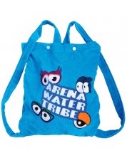Παιδική πετσέτα θαλάσσης και τσάντα Arena - AWT Backpack Towel, μπλε -1