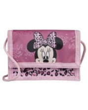 Παιδικό πορτοφόλι Undercover  Minnie Mouse -  με μωβ κορδόνι  -1