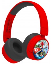 Παιδικά ακουστικά OTL Technologies - Mario Kart, ασύρματο, κόκκινο -1