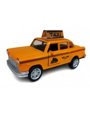 Μεταλλικό παιχνίδι Die Cast Pull Back - Ταξί, 1:32 -1