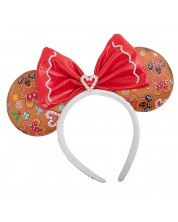 Τιάρα Loungefly Disney: Mickey Mouse - Gingerbread Mickey and Minie -1