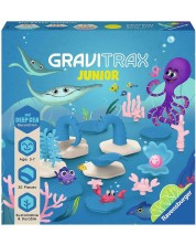 Πρόσθετο για παιχνίδι λογικής Ravensburger GraviTrax Junior - Ωκεανός  -1