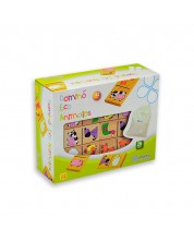 Ντόμινο 28 τεμαχίων Andreu Toys - Ζώα