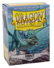 Dragon Shield Standard Sleeves - Μέντα, ματ (100 τεμ.)