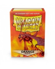 Dragon Shield Standard Sleeves - Πορτοκαλί, ματ (100 τμχ.) -1