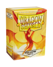 Dragon Shield Standard Sleeves - Κίτρινο, ματ (100 τμχ.)