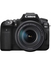 Φωτογραφική Μηχανή  DSLR Canon - EOS 90D, EF-S 18-135mm IS Nano, μαύρο 