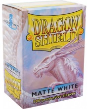 Dragon Shield Standard Sleeves - Λευκό, ματ (100 τμχ.)