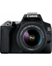 Φωτογραφική μηχανή DSLR Canon - EOS 250D, EF-S 18-55mm, μαύρο  -1