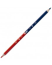 Δίχρωμο μολύβι Milan - Δίχρωμο, κόκκινο και μπλε