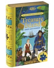 Παζλ διπλής όψης Professor Puzzle 252 κομμάτια - Νησί του θησαυρού -1