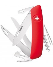 Μαχαίρι τσέπης Swiza - D07, κόκκινο