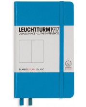 Σημειωματάριο  τσέπης Leuchtturm1917 - A6, λευκές σελίδες,Nordic Blue