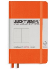 Σημειωματάριο  τσέπης Leuchtturm1917 - A6, σελίδες με τελείες,Orange