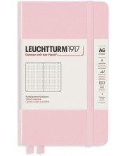 Σημειωματάριο  τσέπης Leuchtturm1917 - A6,σελίδες με τελείες,Powder