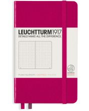 Σημειωματάριο  τσέπης Leuchtturm1917 - A6, σελίδες με τελείες,Berry
