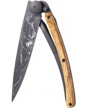 Σουγιάς τσέπης Deejo  Olive Wood-Taurus, 37 g -1