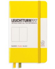 Джобен тефтер Leuchtturm1917 - A6, λευκές σελίδες, Lemon