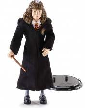 Φιγούρα δράσης The Noble Collection Movies: Harry Potter - Hermione Granger (Bendyfigs), 19 cm -1