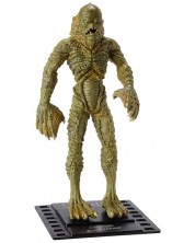 Φιγούρα δράσης The Noble Collection Horror: Universal Monsters - Creature from the Black Lagoon (Bendyfigs), 19 cm -1