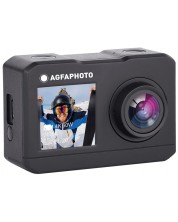 Κάμερα δράσης AgfaPhoto - Realimove Dual, 2.7K, 16MPx, μαύρη -1