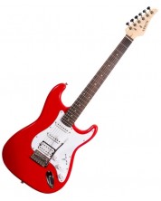 Ηλεκτρική κιθάρα Arrow - ST 211 Diamond Red Rosewood/White -1