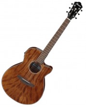 Ηλεκτροακουστική κιθάρα Ibanez - AEG61, Natural Mahogany High Gloss -1