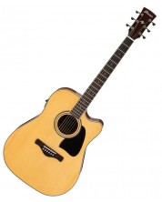 Ηλεκτροακουστική κιθάρα Ibanez -AW70ECE, Natural High Gloss -1