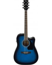 Ηλεκτροακουστική κιθάρα  Ibanez - PF15ECE, Blue Sunburst High Gloss -1