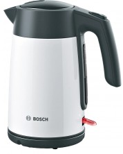 Ηλεκτρικός βραστήρας Bosch - TWK7L461, 2400 W, 1.7 l,λευκό