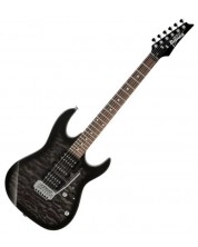 Ηλεκτρική κιθάρα Ibanez - GRX70QA, Transparent Black Sunburst -1