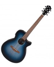 Ηλεκτροακουστική κιθάρα Ibanez - AEG50, Indigo Blue Burst High Gloss -1