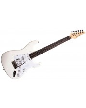 Ηλεκτρική κιθάρα Arrow - STH-01 White HSS RW, White -1
