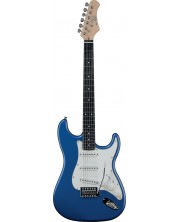 Ηλεκτρική κιθάρα EKO - S-300, μπλε/λευκή -1