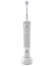 Ηλεκτρική οδοντόβουρτσα Oral-B - Vitality 100 Sensi Ultra Box, λευκό -1