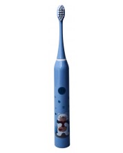 Ηλεκτρική οδοντόβουρτσα IQ - Kids ZOO, 2 κεφαλές, αρκούδα -1