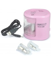 Ηλεκτρική  ξύστρα  Rapesco - PS12, ροζ -1
