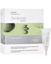 Erayba Zen Active Μάσκα καθαρισμού για λιπαρά μαλλιά Z10b, 8 x 15 ml -1