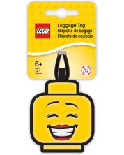 Ετικέτα αποσκευών Lego - Για κορίτσι, κίτρινη -1