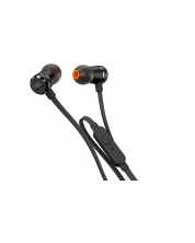 Ακουστικά με μικρόφωνο JBL - T290, μαύρα -1
