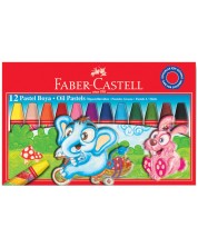 Παστέλ λαδιού Faber-Castell -12 χρώματα