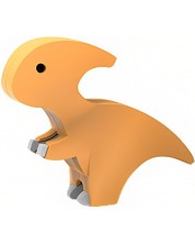 Φιγούρα συναρμολόγησης Raya Toys -Μαγνητικός δεινόσαυρος, πορτοκαλί -1