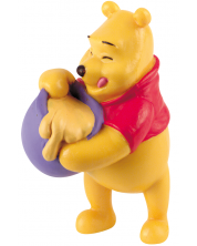 Φιγούρα Bullyland Winnie The Pooh - Ο Γουίνι το Αρκουδάκι με ένα δοχείο μέλι -1