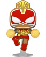 Φιγούρα Funko POP! Marvel: Holiday - Gingerbread Captain Marvel #936