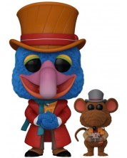 Φιγούρα Funko POP! Disney: The Muppets Christmas Carol - Charles Dickens with Rizzo (Flocked) (Amazon Exclusive) #1456 -1